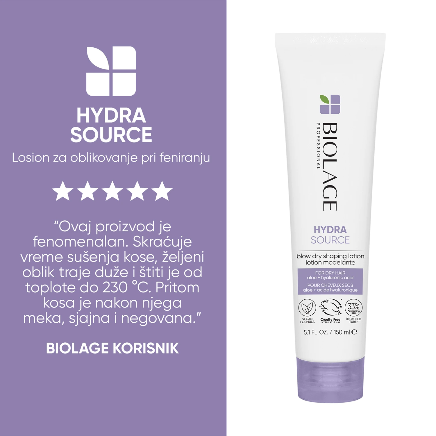 Biolage Hydra Source losion 150ml