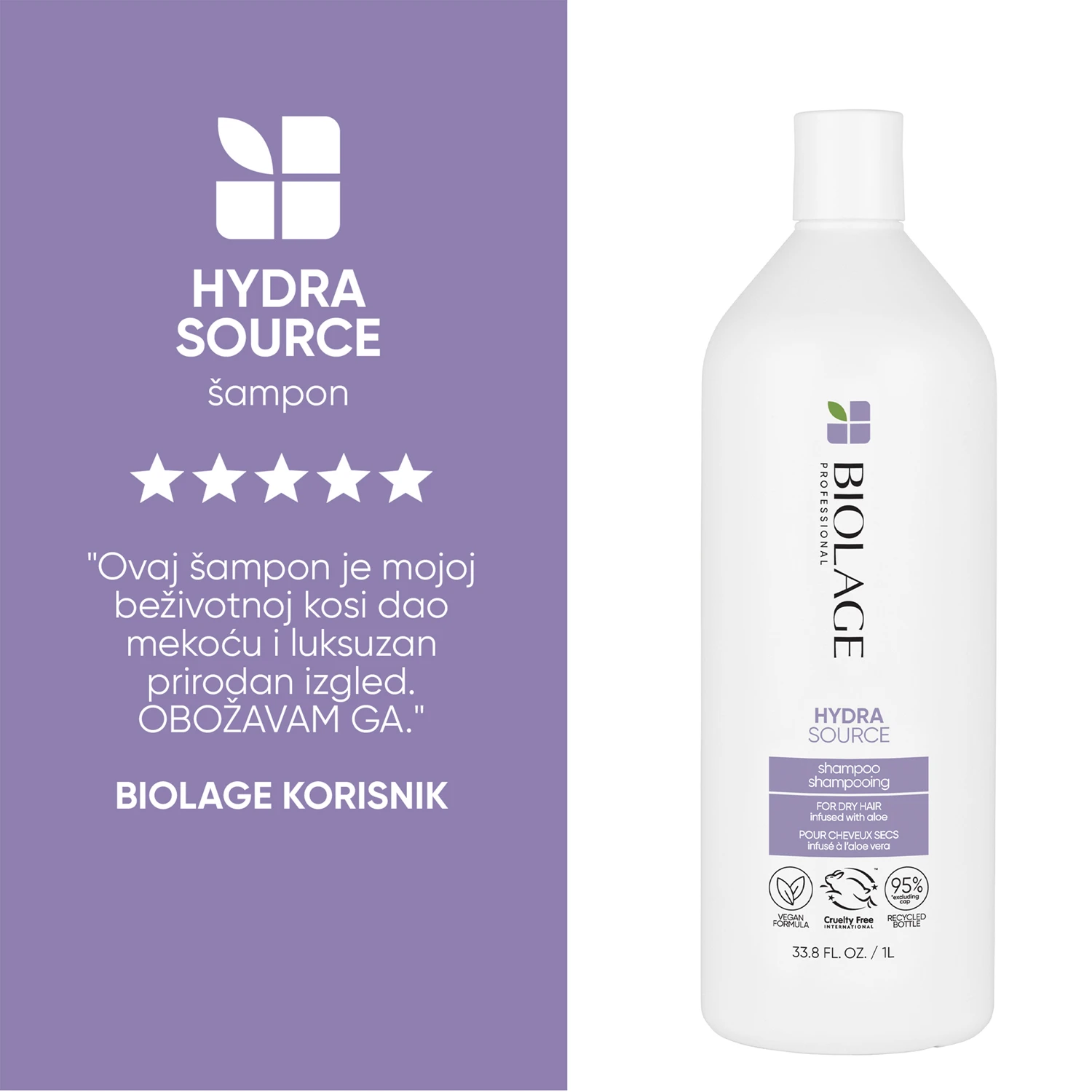 Biolage Hydrasource šampon 1000ml