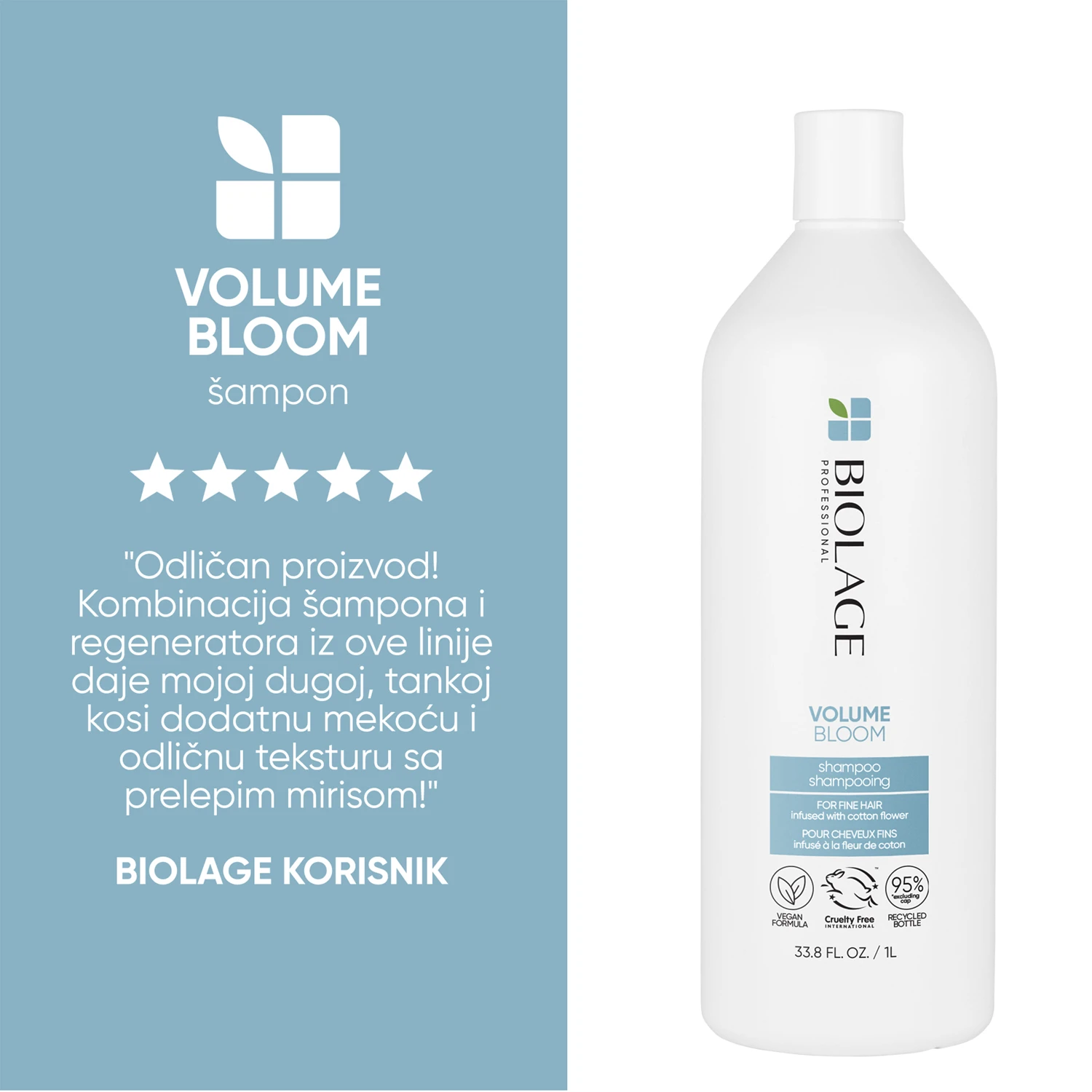 Biolage Volumebloom šampon 1000ml