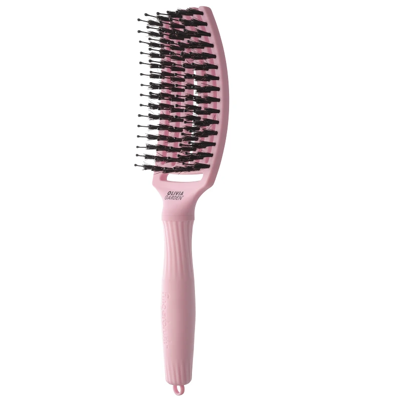 Olivia Garden Fingerbrush Boar&Nylon Jaipur Rose