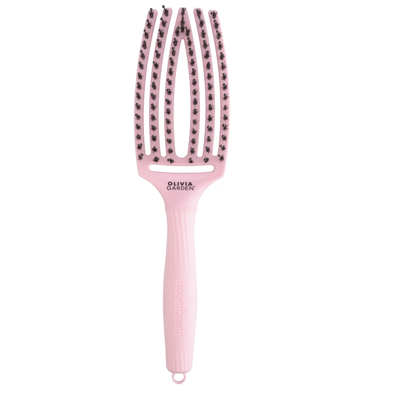 Olivia Garden Fingerbrush Boar&Nylon Jaipur Rose