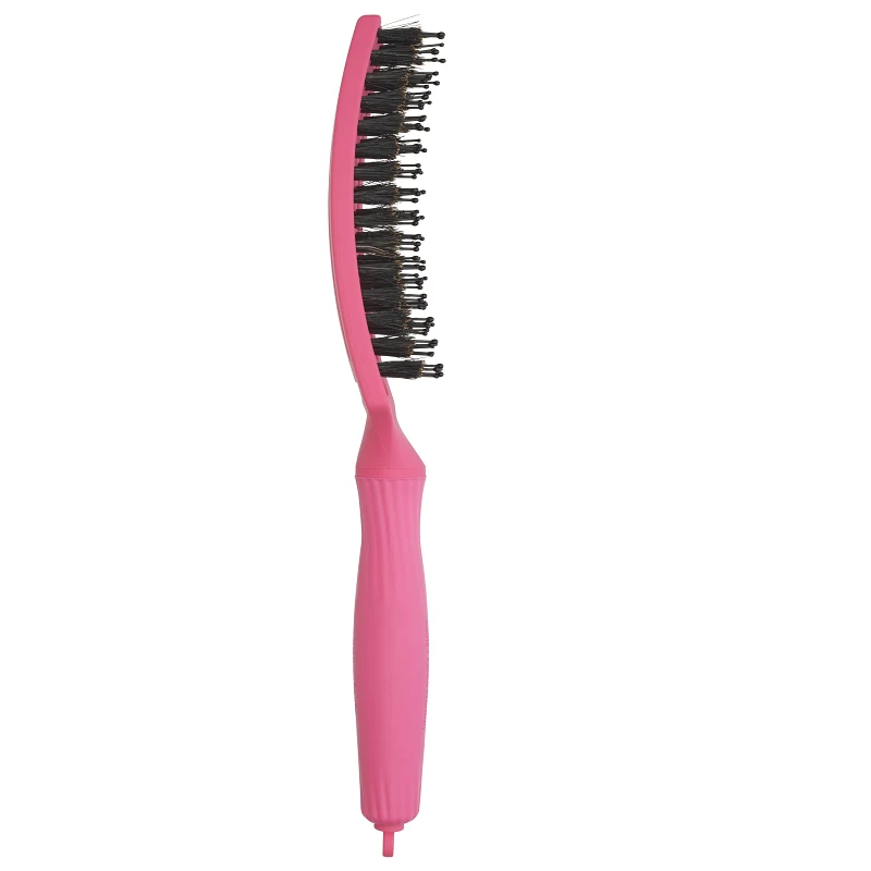 Olivia Garden Fingerbrush Care Iconic Hot Pink M