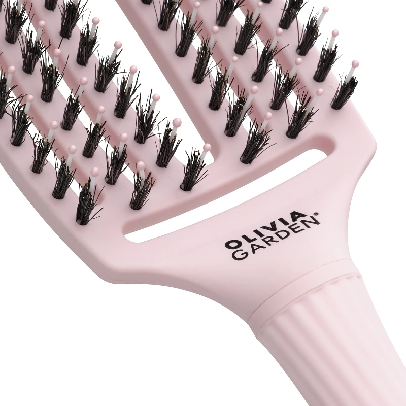 Olivia Garden Fingerbrush Care Iconic Pastel Pink M