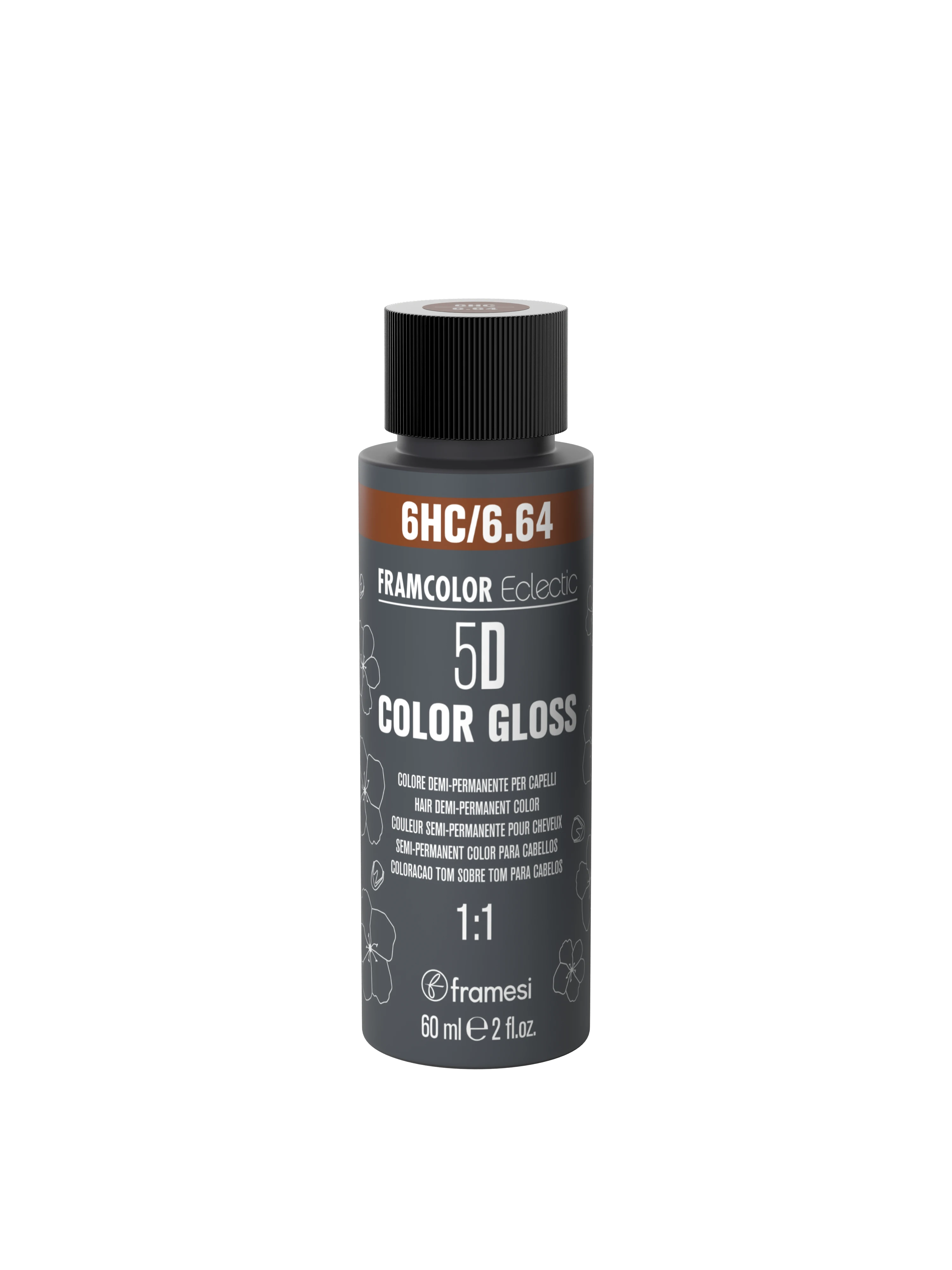 Framesi Eclectic 5D Color Gloss 6HC/6.64 60ml