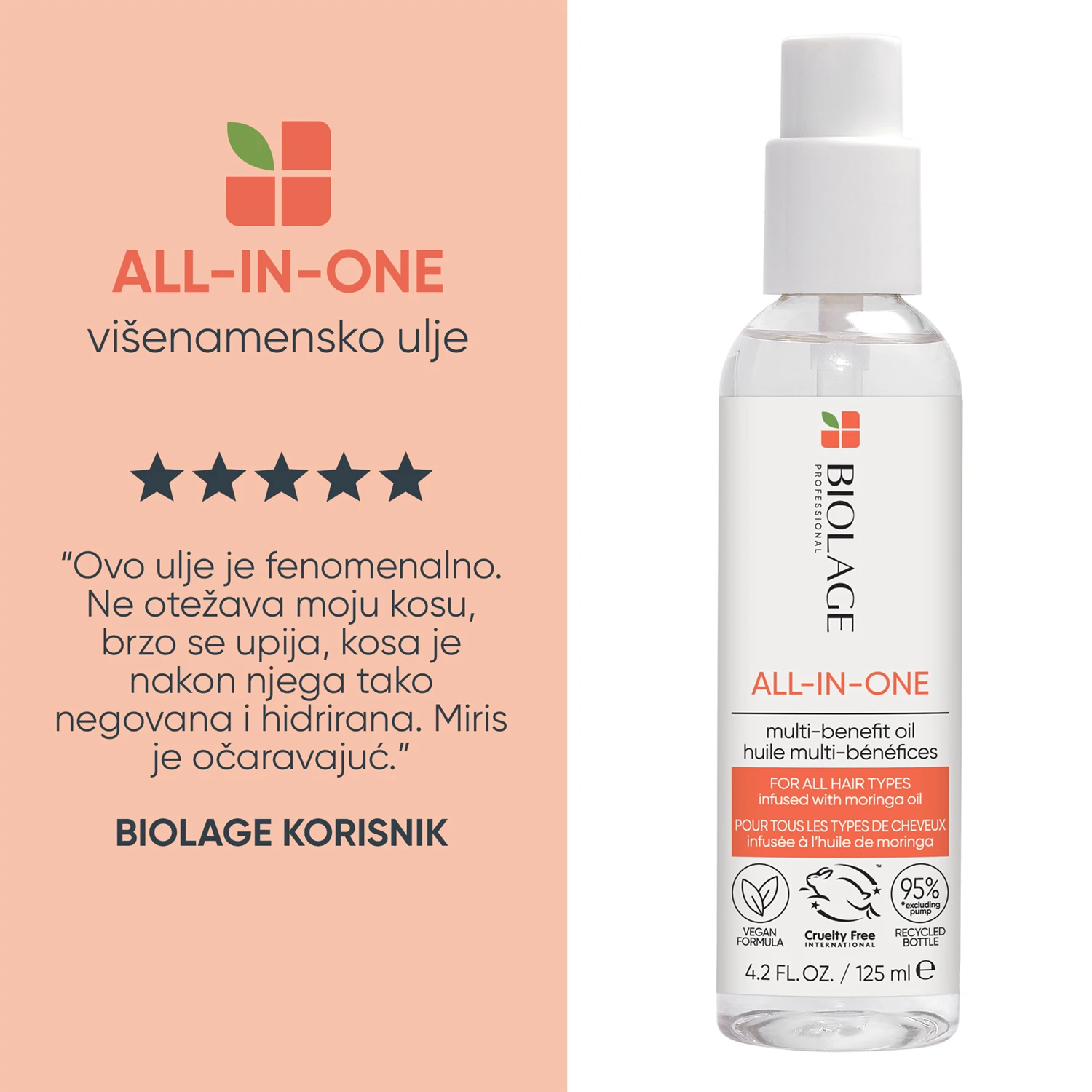 Biolage All-In-One višenamensko ulje 125ml