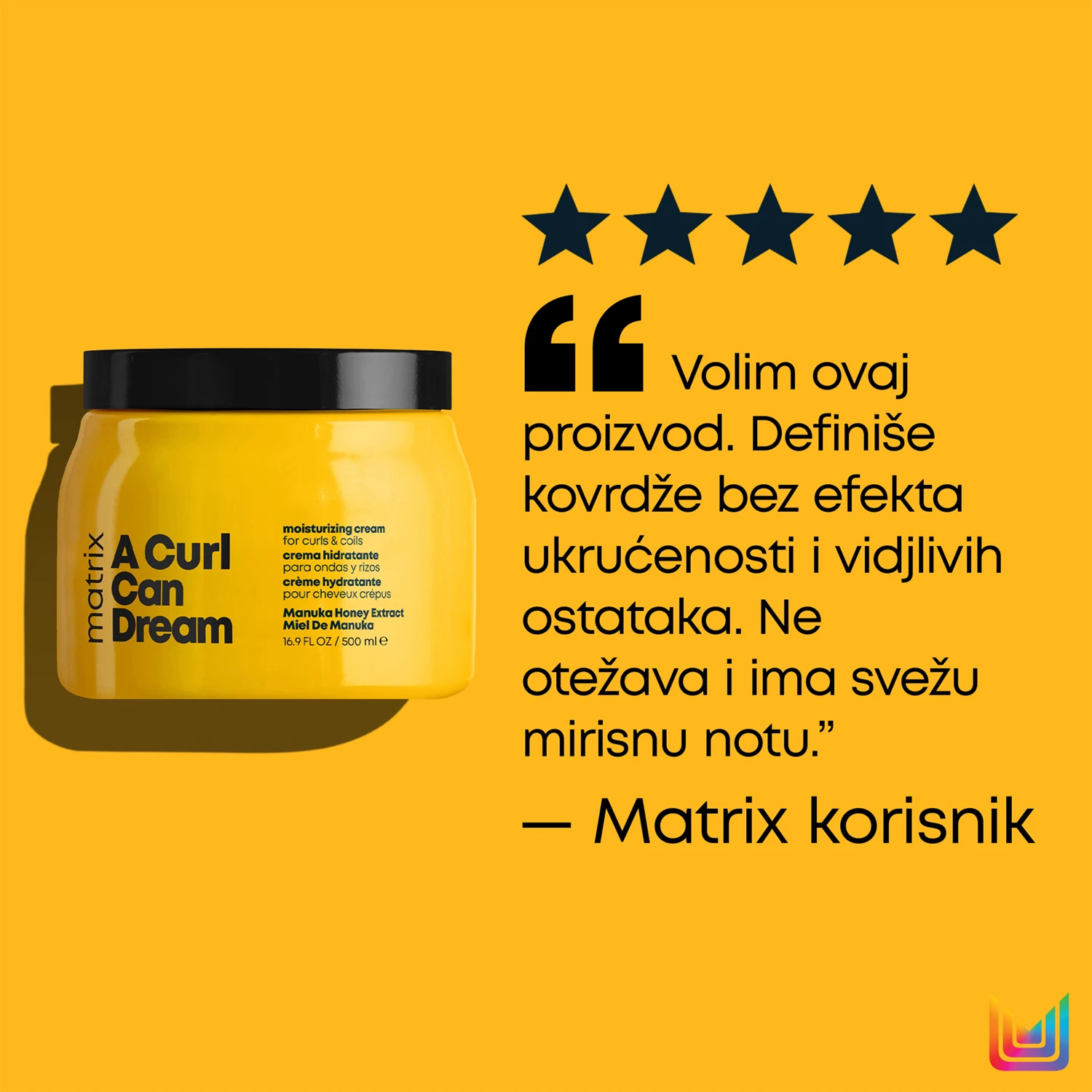 Matrix A Curl Can Dream hidrirajuća krema 500ml