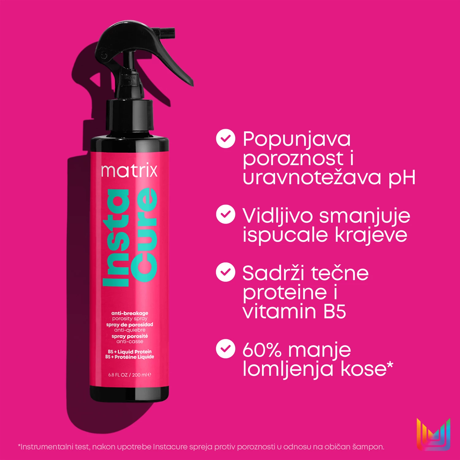 Matrix InstaCure sprej protiv poroznosti 190ml