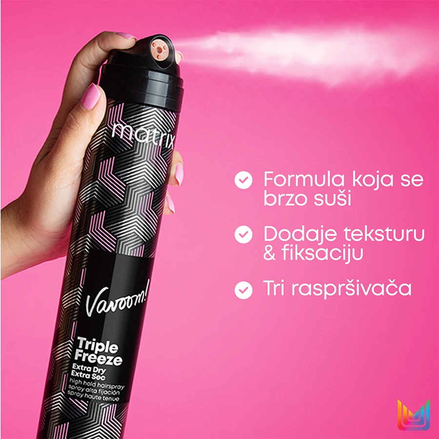 Matrix Vavoom Triple Freeze lak za kosu 300ml