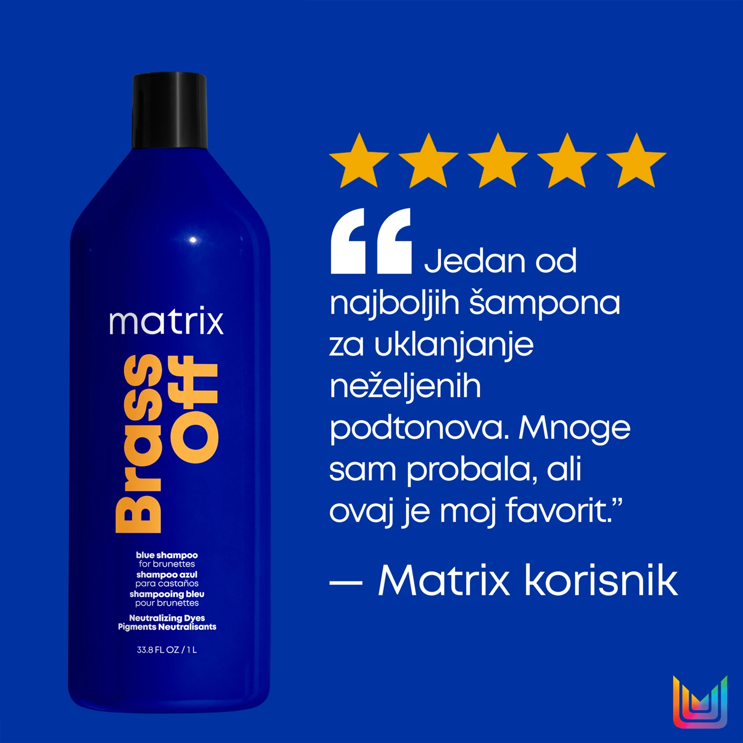 Matrix Brass Off šampon 1000ml