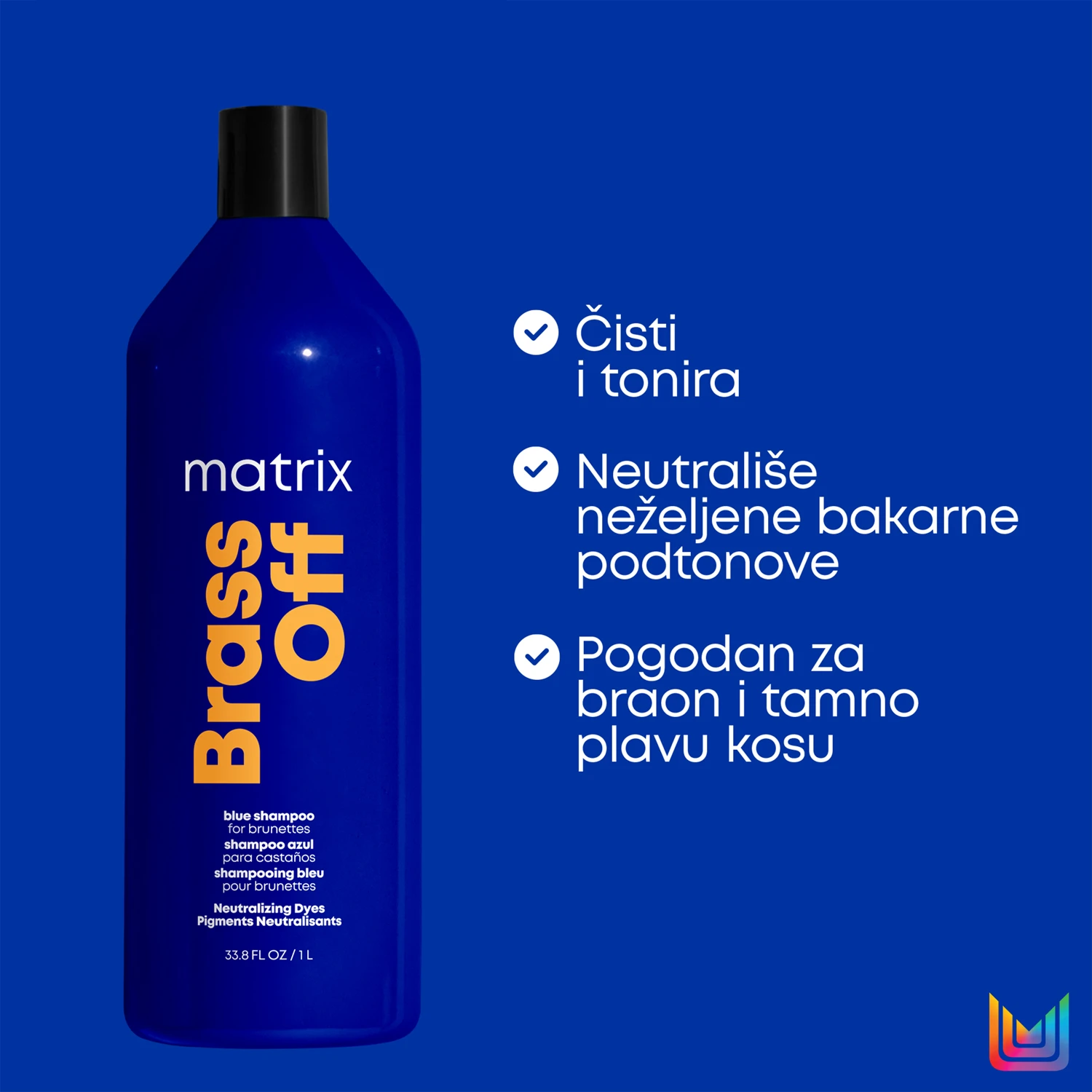 Matrix Brass Off šampon 1000ml