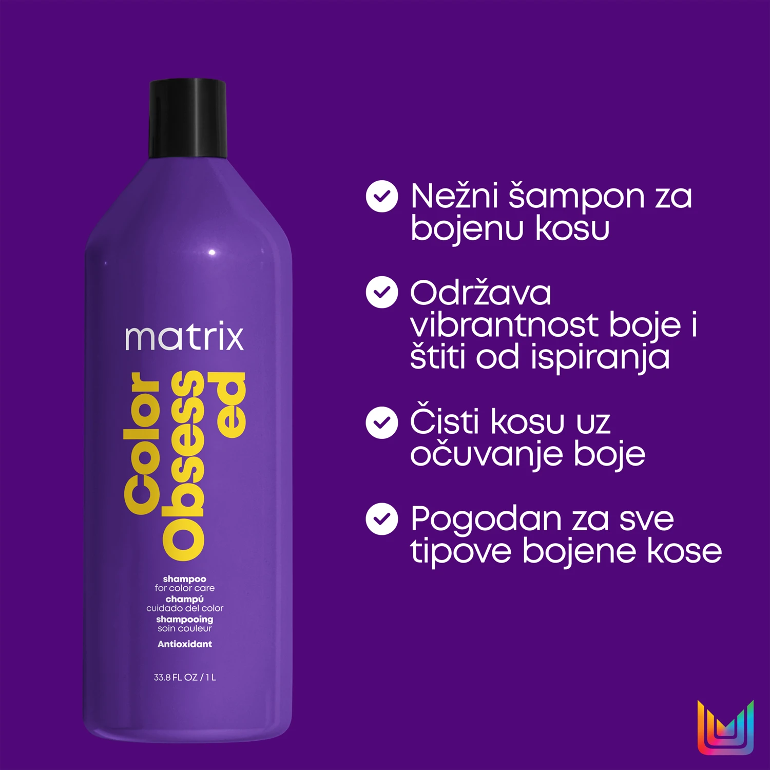 Matrix Color Obsessed šampon 1000ml