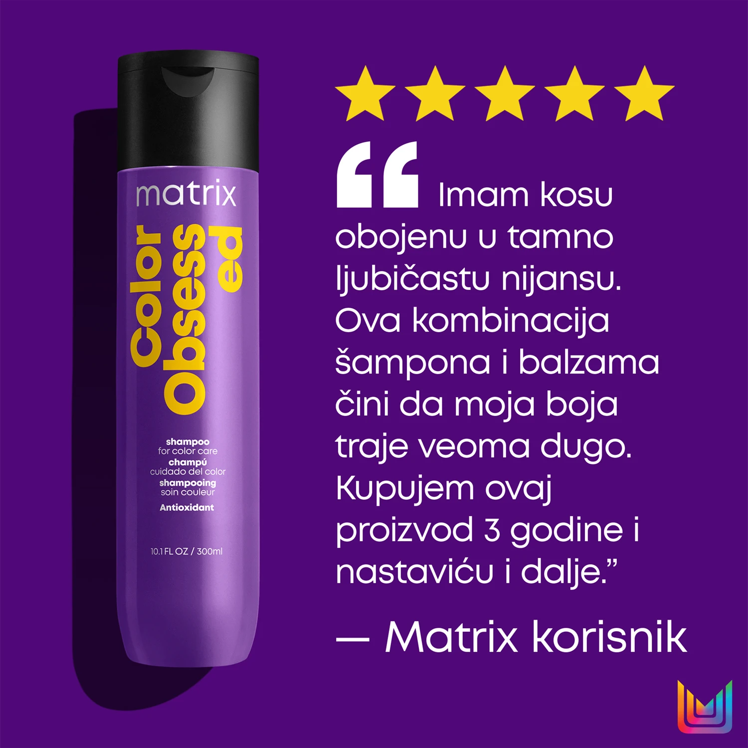 Matrix Color Obsessed šampon 300ml