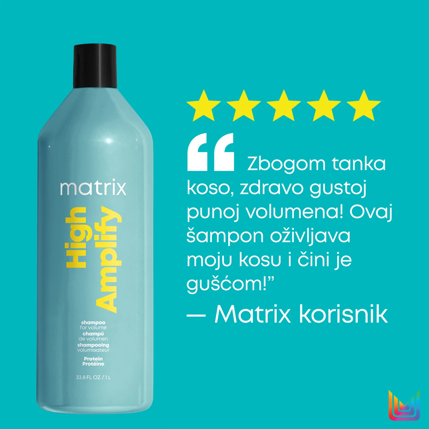 Matrix High Amplify šampon 1000ml