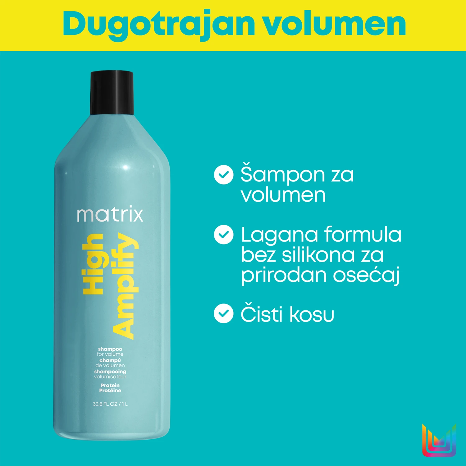 Matrix High Amplify šampon 1000ml