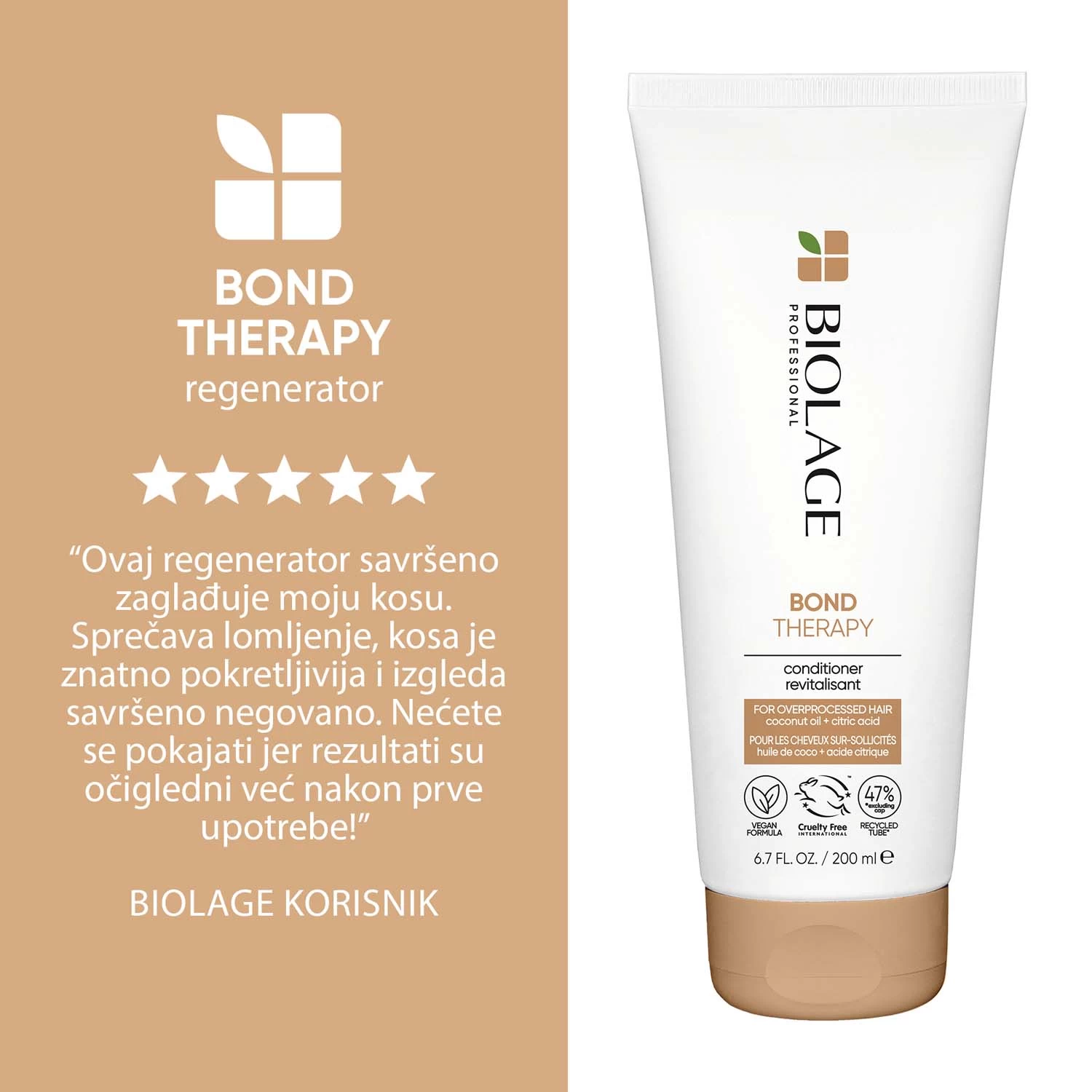 Biolage Bond Therapy regenerator 200ml