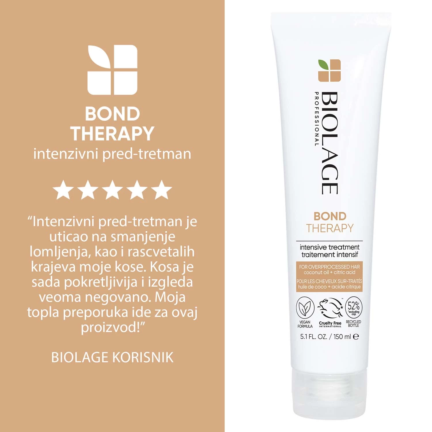 Biolage Bond Therapy pred-tretman 150ml