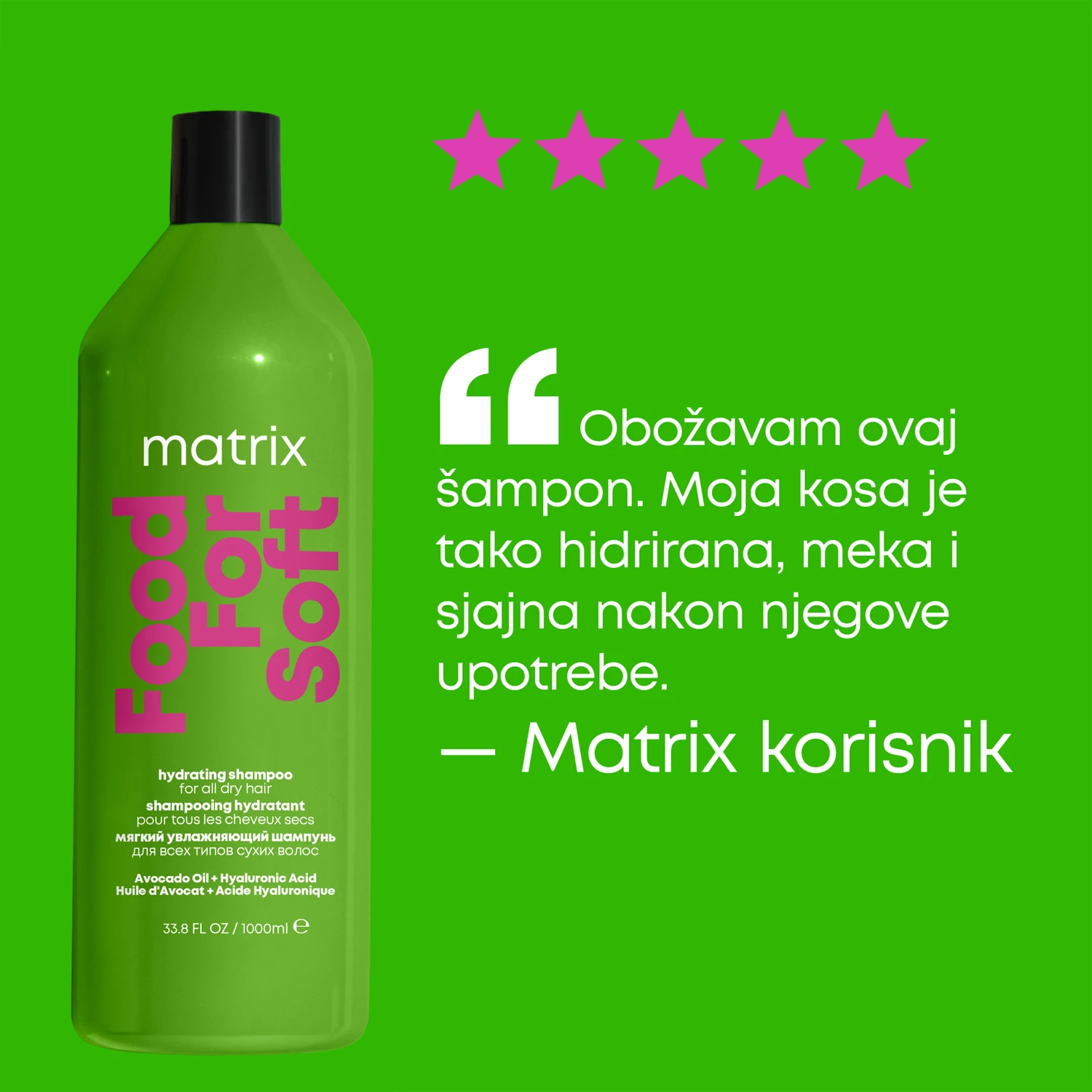 Matrix Food For Soft šampon 1000ml