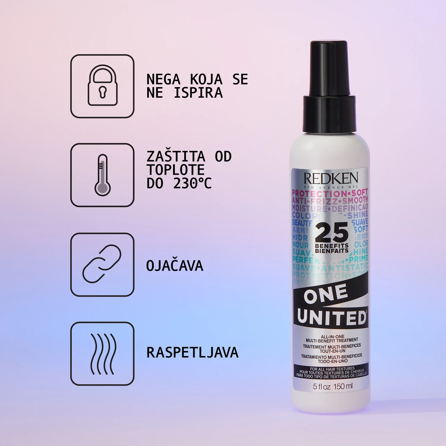 Redken One United multi-benefit 25u1 sprej 150ml