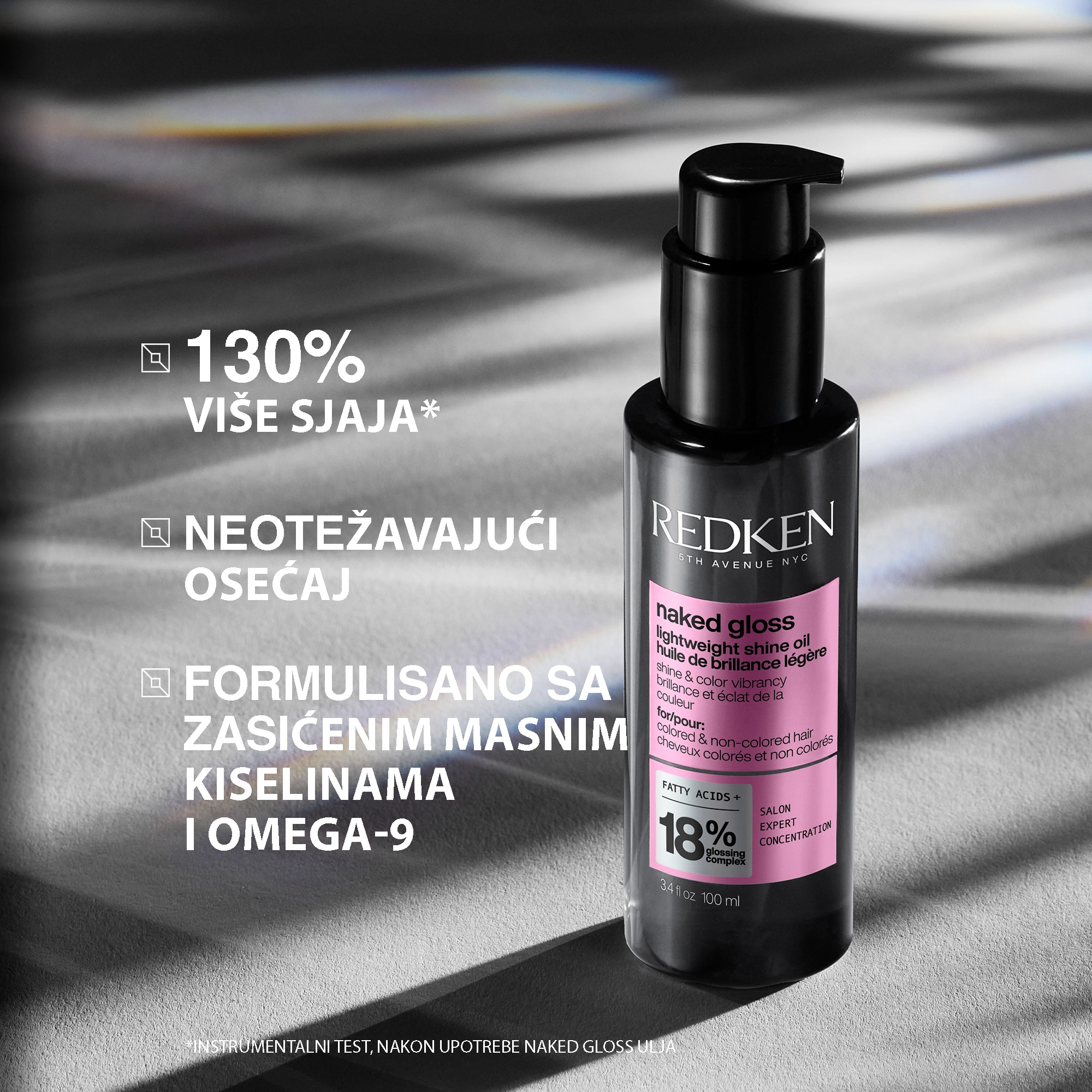 Redken Acidic Color Gloss Naked lagano ulje za sjaj 100ml