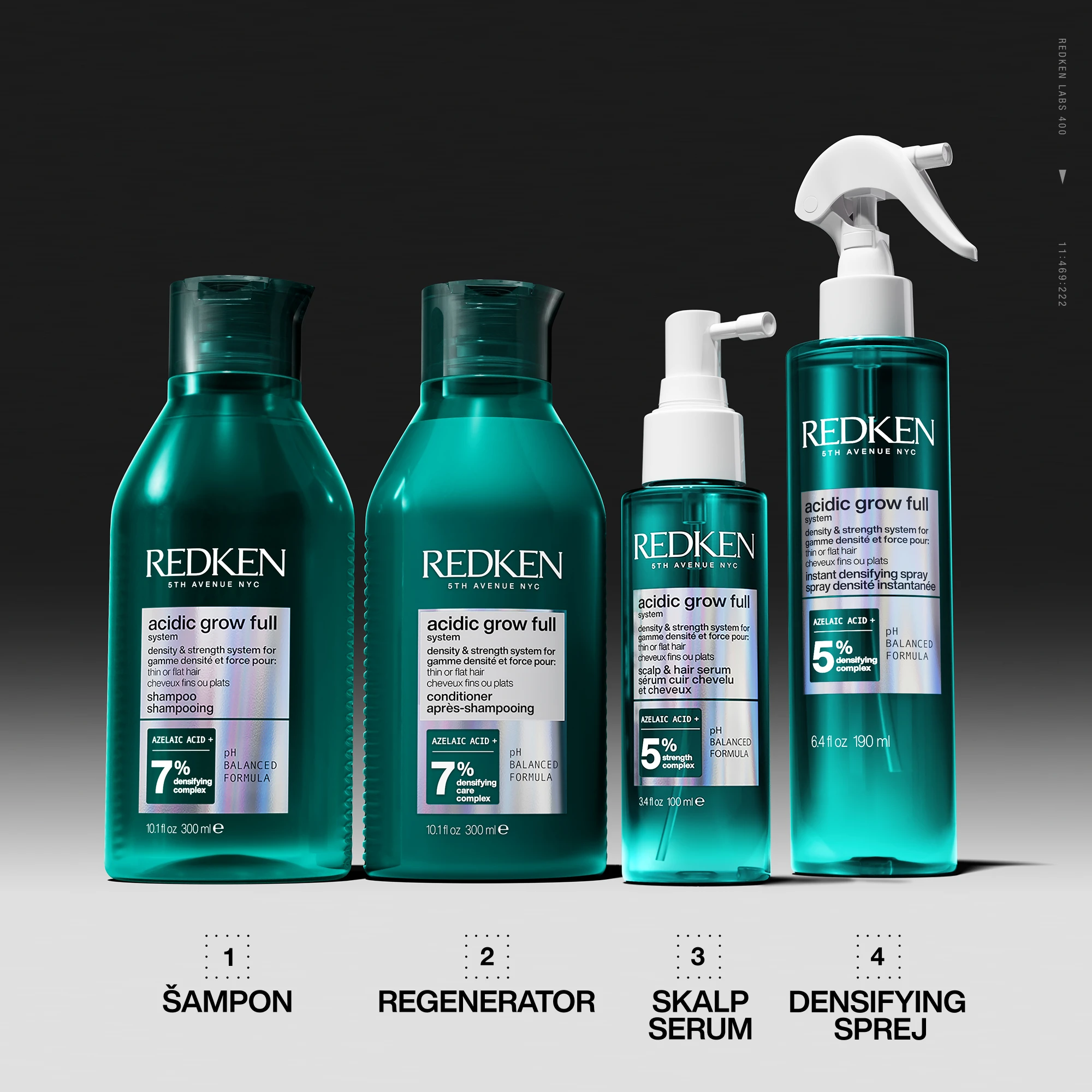 Redken Acidic Grow Full System regenerator 300ml