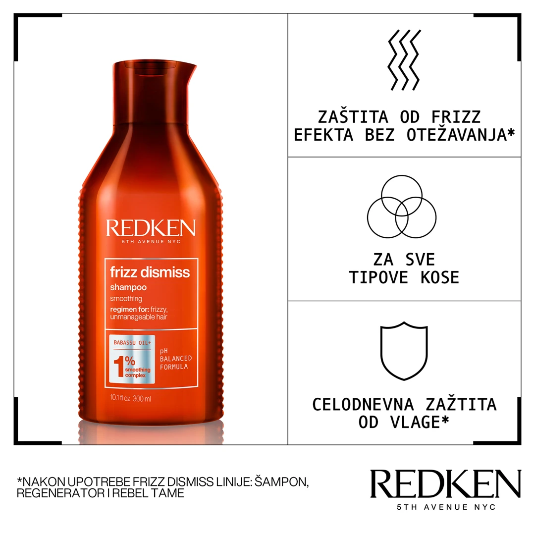 Redken Frizz Dismiss šampon 300ml